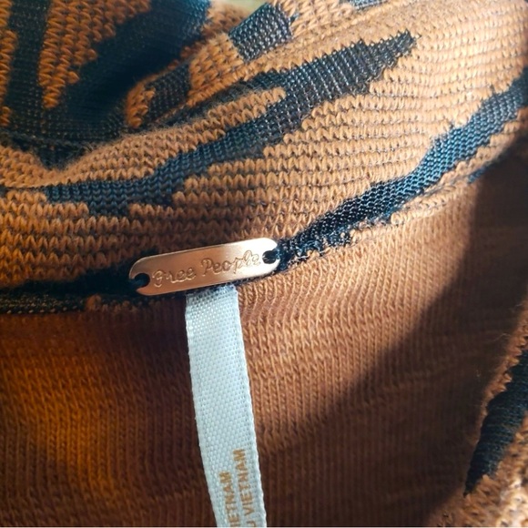 Free People Us and Them mini tiger print dress - Picture 4 of 6